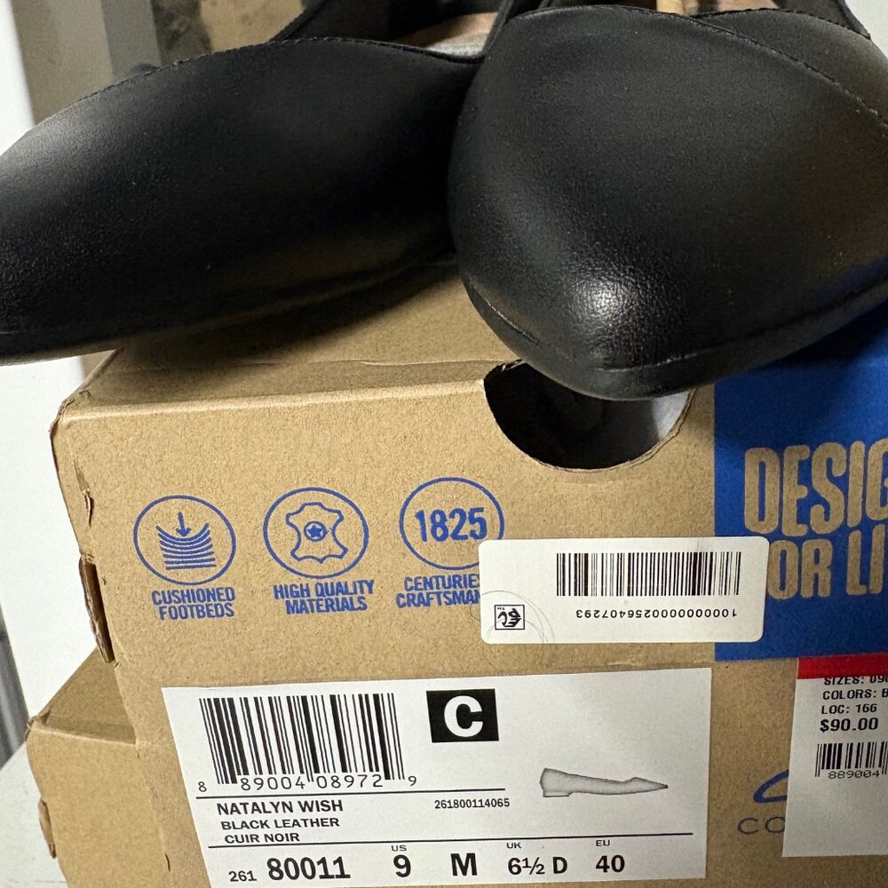 Clarks Women's Natalyn Wish Ballet Flat Size 9 M- Floor Sample